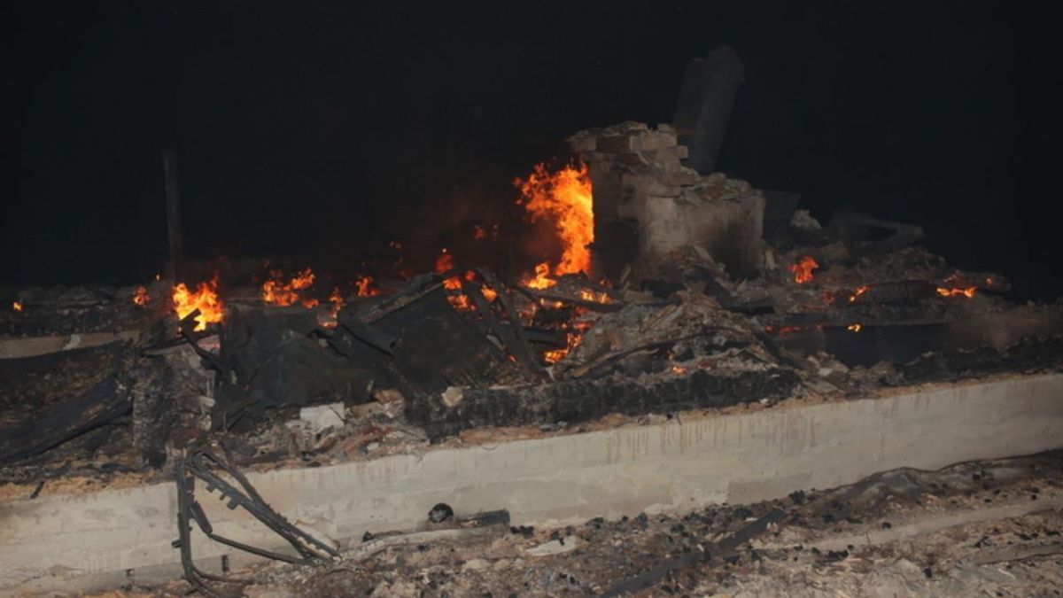 В Челябинской области произошёл пожар на газопроводе 