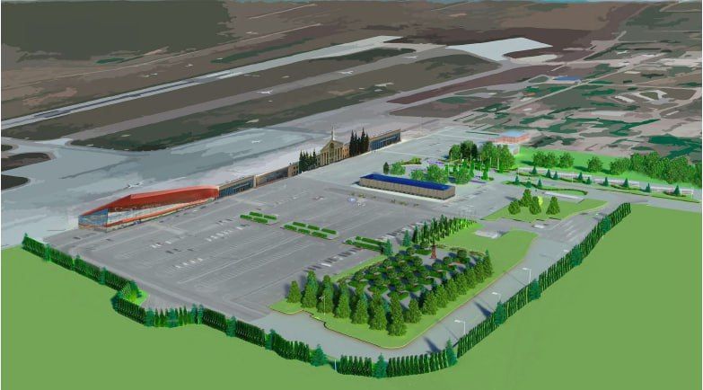 В Челябинске благоустроят территорию аэропорта к концу осени