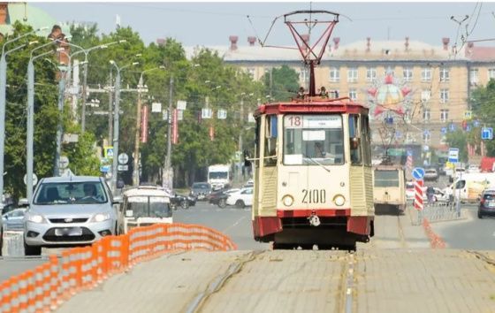 В Челябинске изменят маршрут движения трамваев