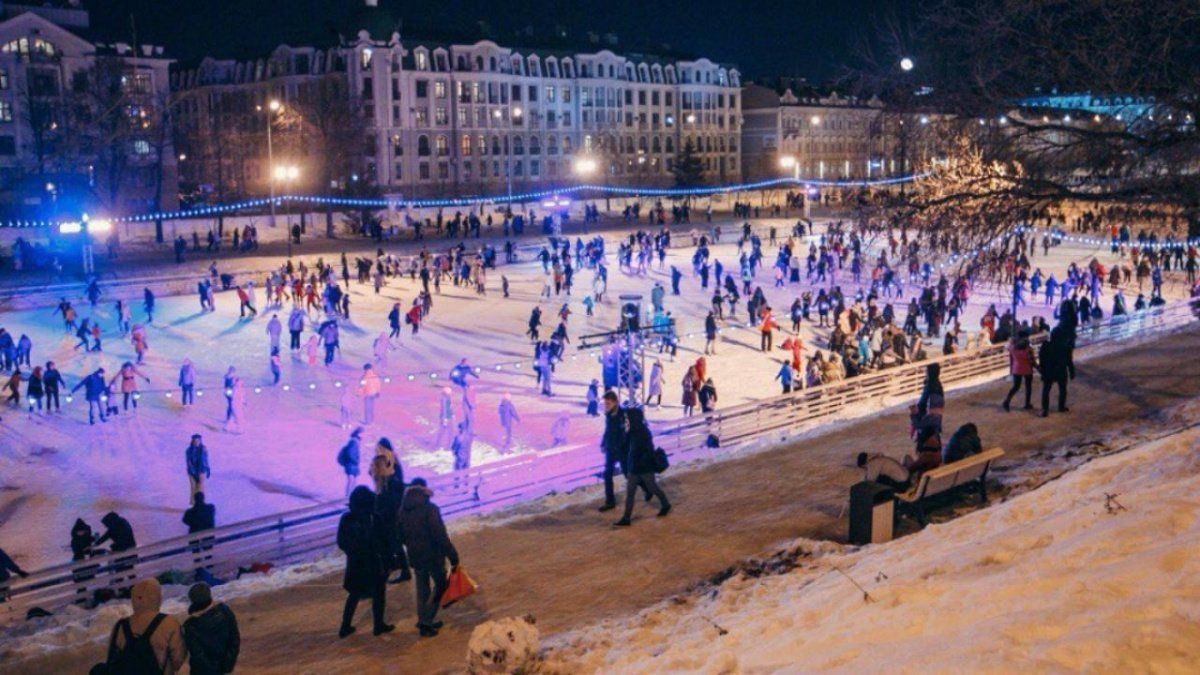 В Казани временно закроют каток на «Черном озере»