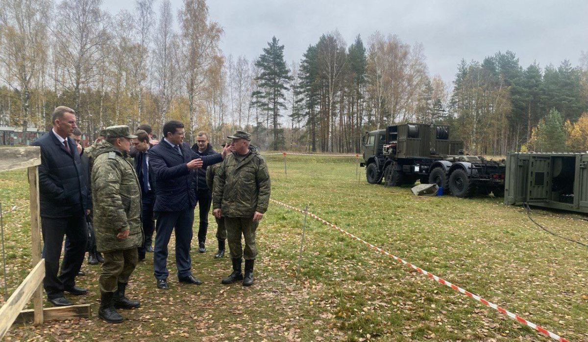 Губернатор Нижегородской области встретился с мобилизованными 