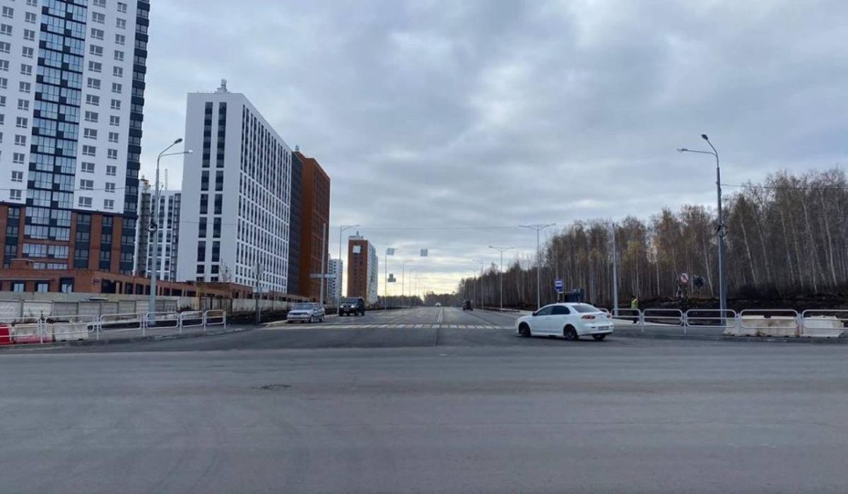 В Челябинске открыли две новые дороги 