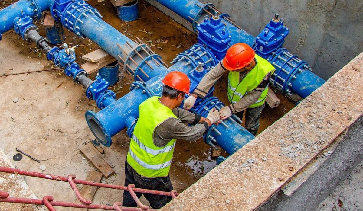 В Некрасовке в этом году модернизировали свыше трех километров сетей водоснабжения