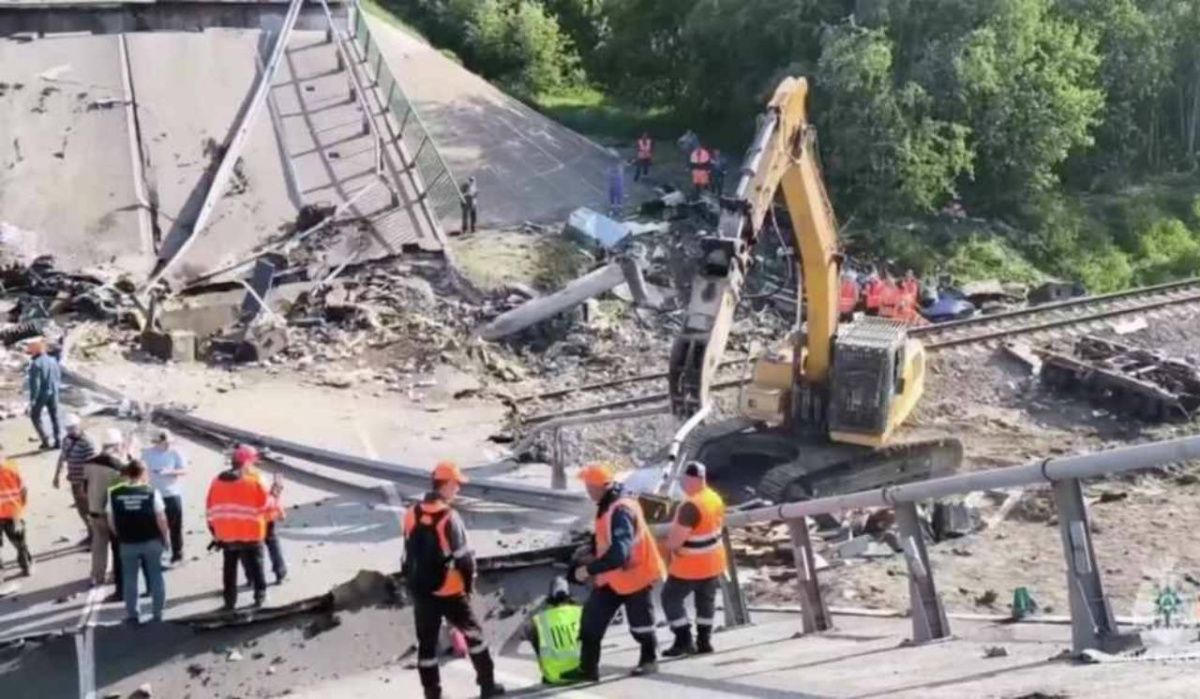 Количество пострадавших при крушении поезда в Брянской области увеличилось