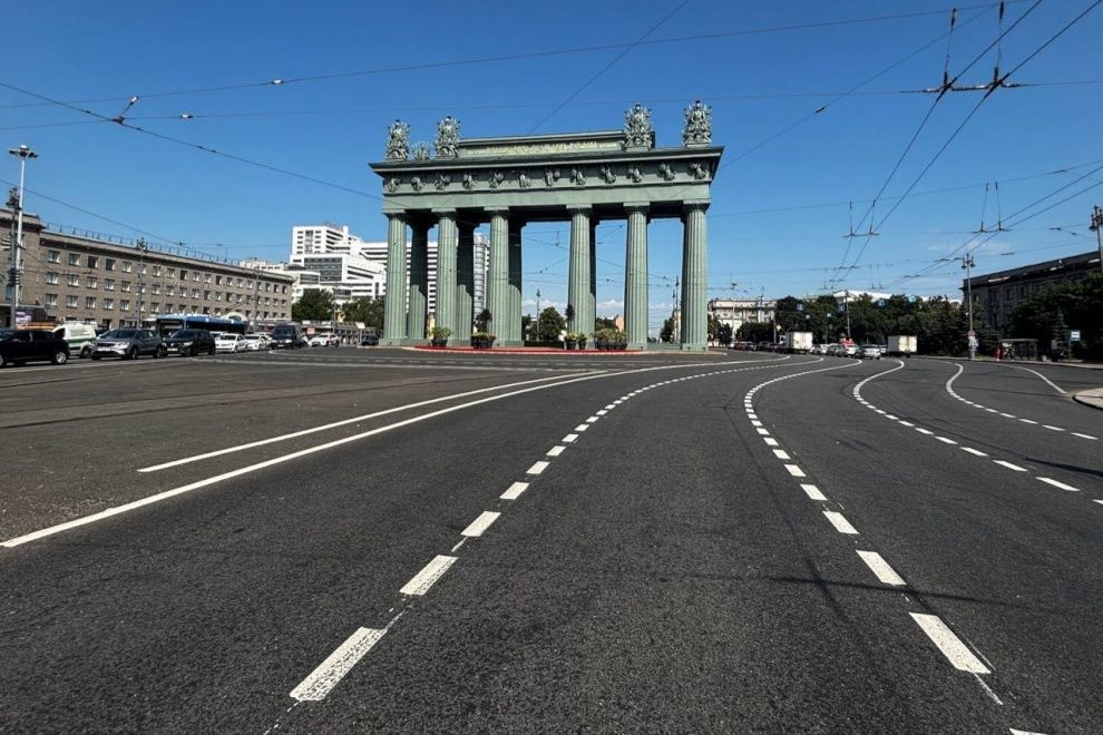 В 2025 году отремонтирована большая часть Московского проспекта в Петербурге